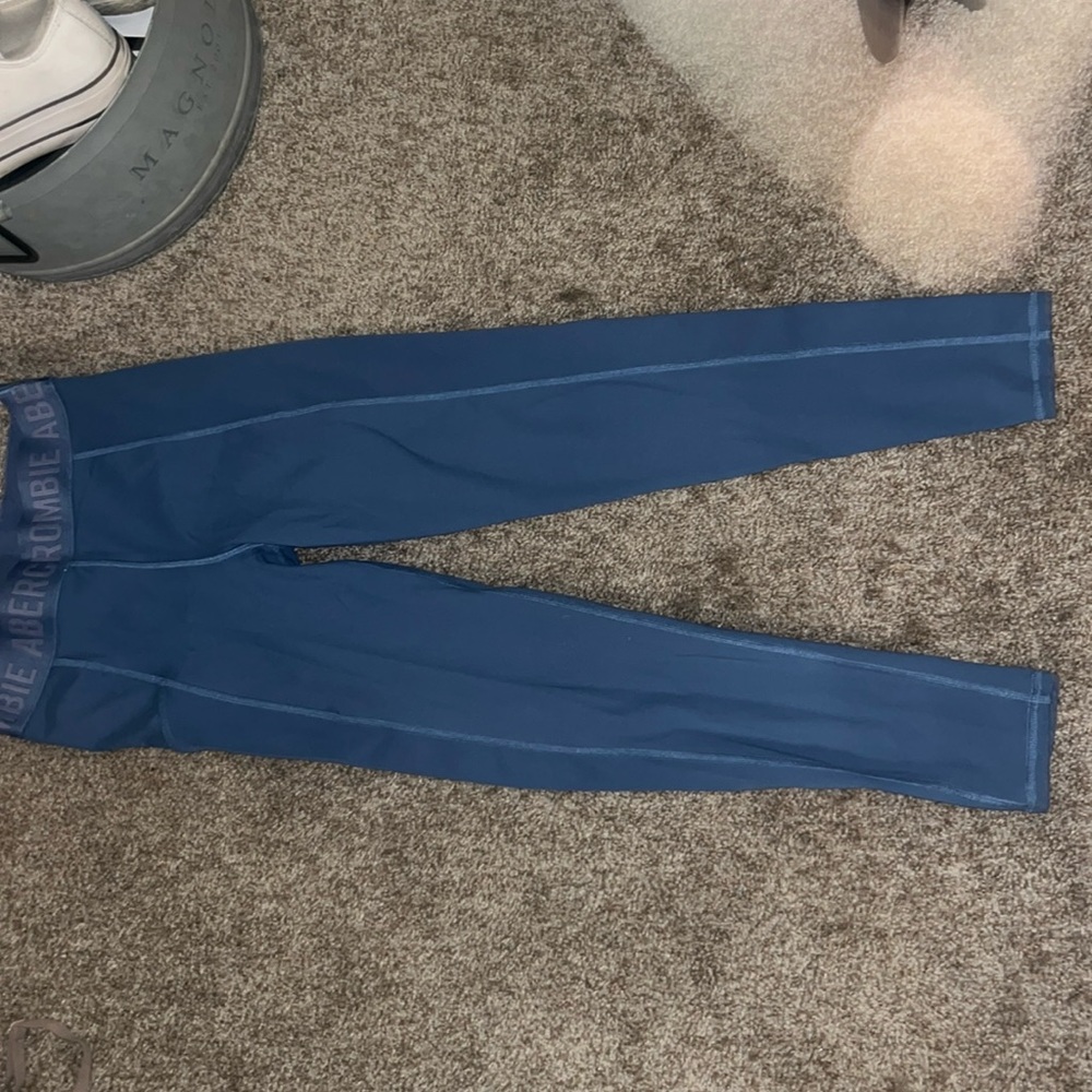 Abercrombie kids, blue leggings